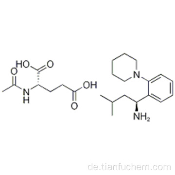 L-Glutaminsäure, N-Acetyl-, compd. mit (αS) -α- (2-Methylpropyl) -2- (1-piperidinyl) benzolmethanamin (1: 1) CAS 219921-94-5